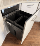 600mm Pull Out Waste Bins, Utensio Pro Maxi. 3 Bins