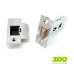 64mm Heavy Duty Tubular Mortice Latch (2 ½") Satin Stainless Steel