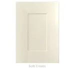 18mm Vinyl Door/Drawer Front - Soft Cream