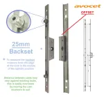25mm Backset Avocet 1000mm Offset Espag Window Lock
