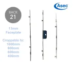 Retro Fit Espag Rod 13mm Faceplate - 21mm Backset