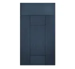 Buckingham / Navy Blue Ash 5 Piece Stock Door