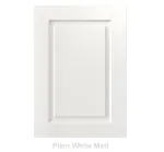 18mm Vinyl Door/Drawer Front - Plain White Matt