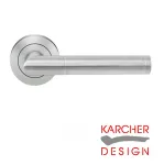 Rio Lever on Rose Door Handles - Karcher SSS
