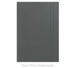 18mm Vinyl Door/Drawer Front - Onyx Grey Supermatt