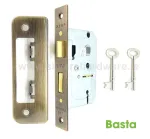 Basta 63mm (2 ½") Antique  Bronze Sashlock