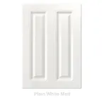 18mm Vinyl Door/Drawer Front - Plain White Matt