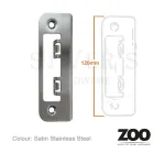 Basta Spare Receiver to suit Locks Satin Stainless Steel