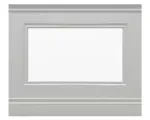 Moulded Wainscotting Primed MDF - 1 Linear meter