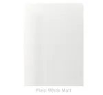 22mm Handless Vinyl Door/Drawer Front - Plain White Matt
