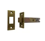 102m Heavy Duty Tubular Deadbolt - Satin Brass