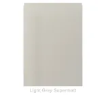 22mm Handless Vinyl Door/Drawer Front - Light Grey Supermatt
