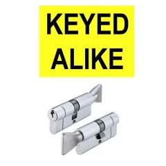Thumb Turn Keyed Alike
