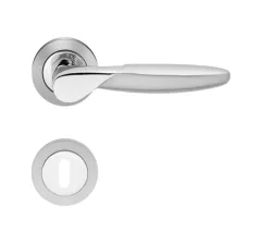 Satin & Polished Chrome