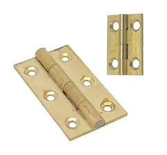 Solid Brass Drawn Hinges