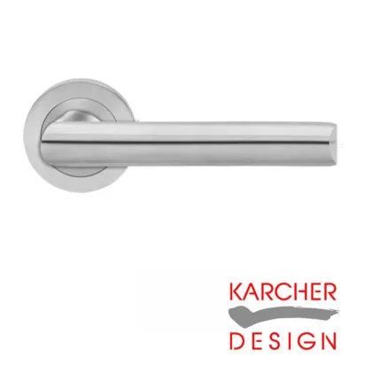 Paris Lever on Rose Door Handles - Karcher SSS