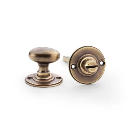 Alexander and Wilks Thumbturn & Release - Antique Brass