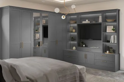 Legno Dust Grey Harlem 5 Piece MTM Door - Bedroom