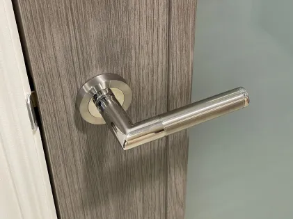 Rio Lever on Rose Door Handles - Karcher SSS/PSS