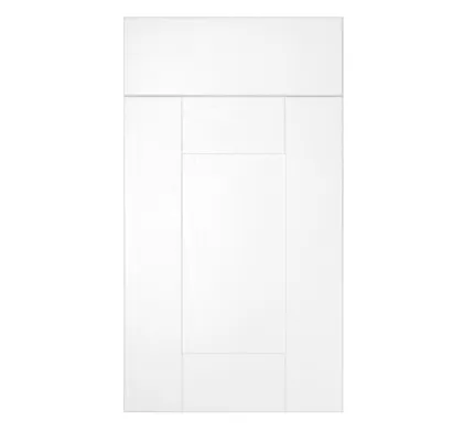 Buckingham / White Ash 5 Piece Stock Door