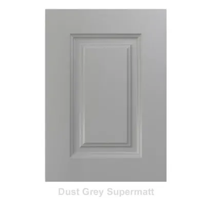 18mm Vinyl Door/Drawer Front - Dust Grey Supermatt