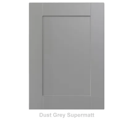 18mm Vinyl Door/Drawer Front - Dust Grey Supermatt