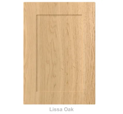 18mm Vinyl Door/Drawer Front - Lissa Oak