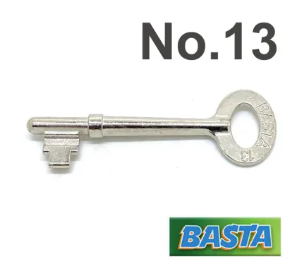 No.13 Basta 2 Lever Sashlock Key - Spare Keys for Basta Locks