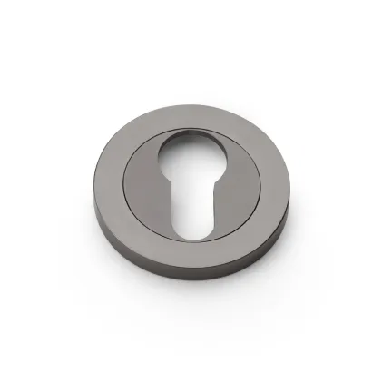 Alexander and Wilks Euro Profile Concealed Fix Escutcheon - Dark Bronze