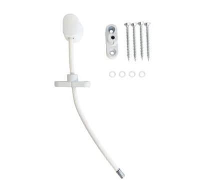 Keyless Push to lock Window Restrictor - White