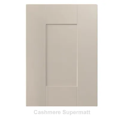 18mm Vinyl Door/Drawer Front - Cashmere Supermatt