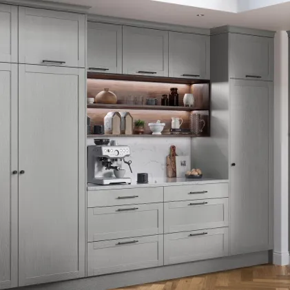 Harlem / Legno Light Grey 5 Piece Stock Door