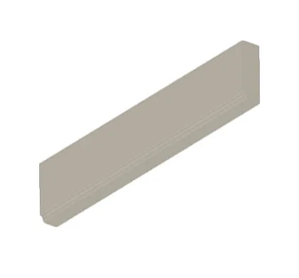 Tippo Shaker Pelmet - Cashmere Supermatt - 3660 x 60mm