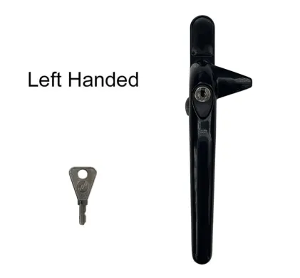 Cockspur Handle - Left Handed - Black - 1 Size Fits All