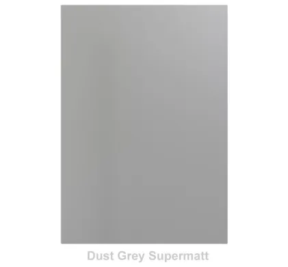 18mm Vinyl Door/Drawer Front - Dust Grey Supermatt
