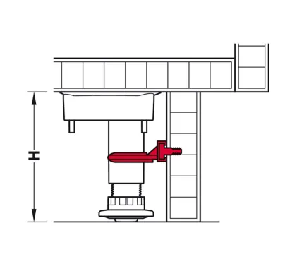 Plinth Clip and Bracket