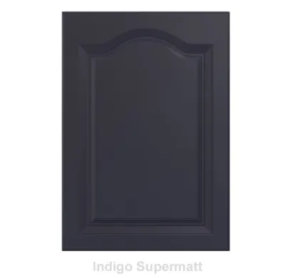 18mm Vinyl Door/Drawer Front - Indigo Supermatt