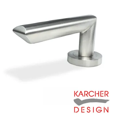 Paris Lever on Rose Door Handles - Karcher SSS