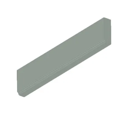 Tippo Shaker Pelmet - Fjord Supermatt - 3660 x 60mm