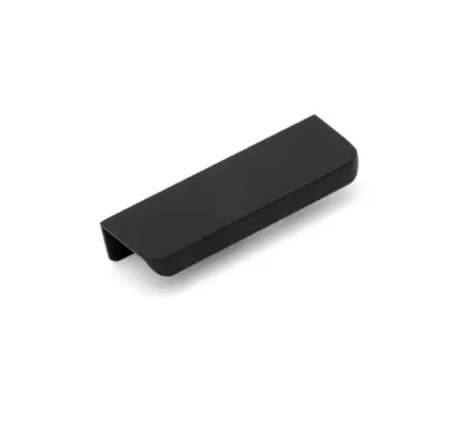 100mm Rear Fixing Unit Handle Black
