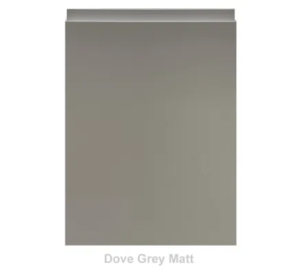 Dove Grey Matt Laquered Handless Door