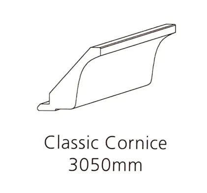 Classic Cornice to suit Buckingham/Balmoral - 3050mm