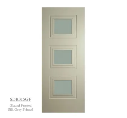 Bergerac 3P Premium Primed Silk Grey - Glazed Frosted