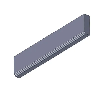 Tangent Pelmet 3050mm (To suit 5 Piece O&S Doors)