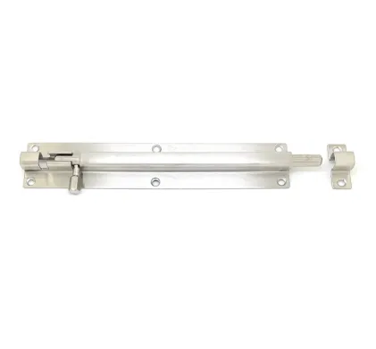 Straight Barrel Bolt Stainless Steel - 38 x 200mm