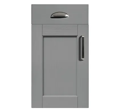 Bastille 5 Piece Legno Dust Grey Beaded Kitchen Door