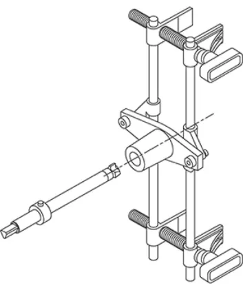 Mortice Jig, DBB For locks up to 100mm deep