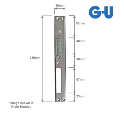 GU/FERCO Receiver to suit UPVC Door (Latch & Deadbolt)