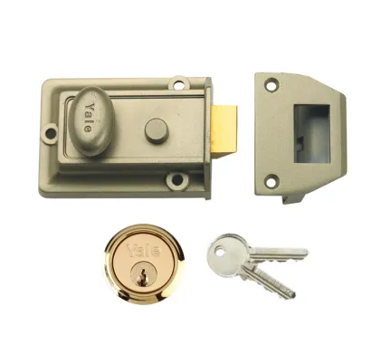 The original Yale lock Nightlatch - 60mm Backset Including Rim Cylinder