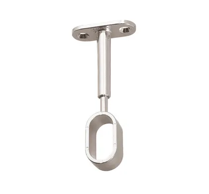 Oval rail Centre Support Height Adjustable